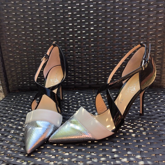 Ivanka Trump Tri-Colored Heels - Picture 5 of 6